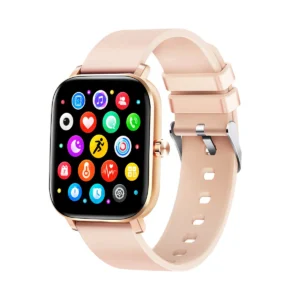 Full Touch Smart Watch with Real-Time Blood Pressure Monitoring