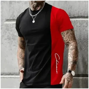 Men’s T-Shirt with Stylish Short Sleeves