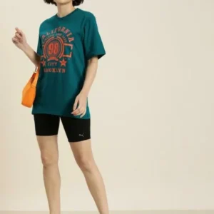 Greenery Graphic Statement Roomy T-Shirt