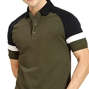 Regular Fit Half Sleeve Polo T-Shirt for Men free Size