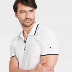 Men's Zip Polo T-Shirt - All In Motion™